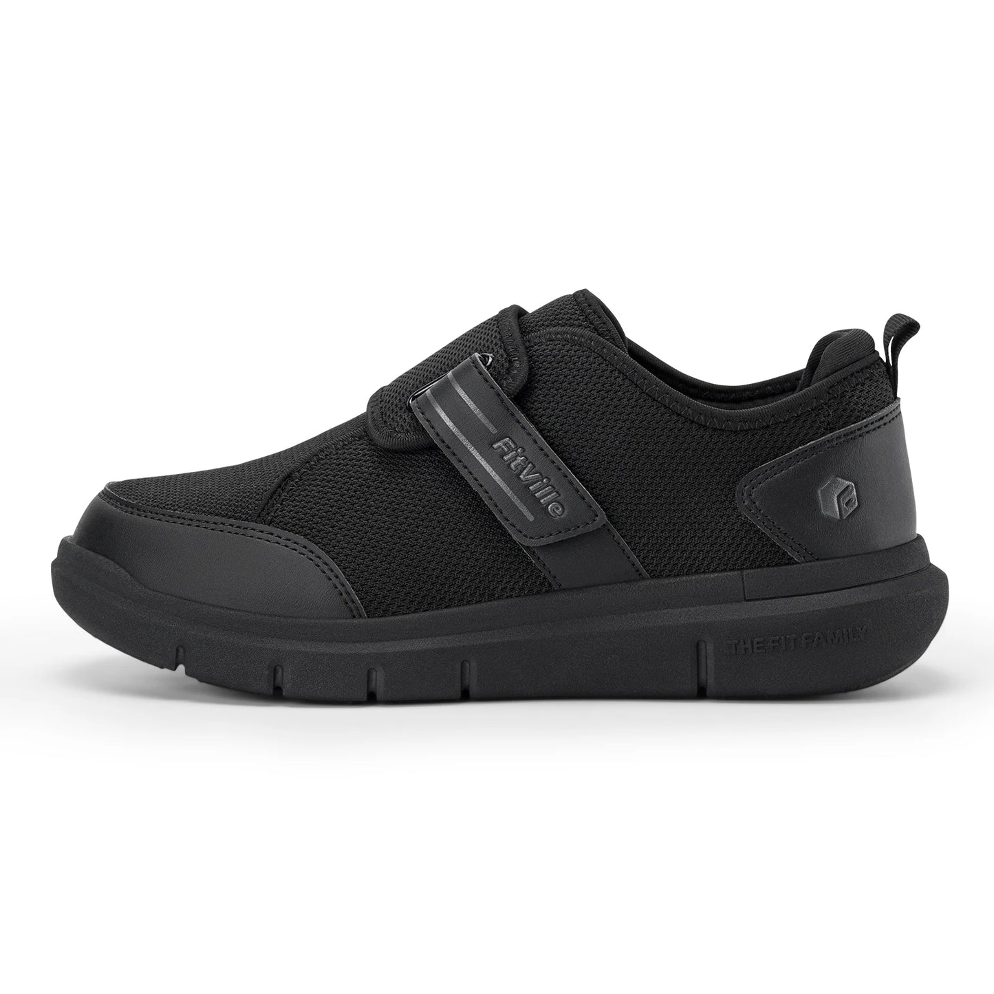 Diabetic Shoes for Men's Extra Wide, Hook, and Loop Walking Shoes for Elderly for Swollen Foot Pain Relief Neuropathy