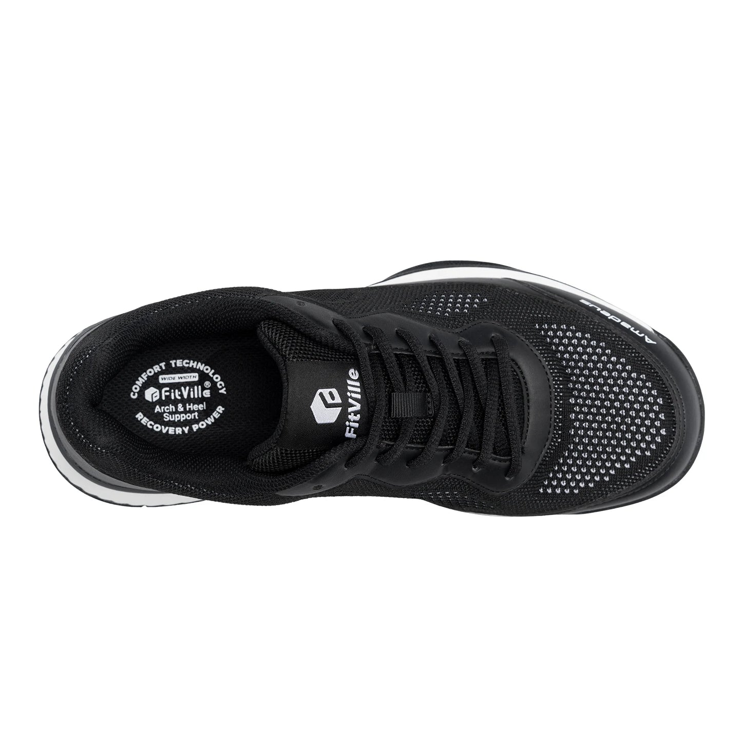 Women's Wide Fit Pickleball Shoes Tennis Court Shoes Athletic Shoe Court Squash Sneakers for Fat Feet Racquet Sports