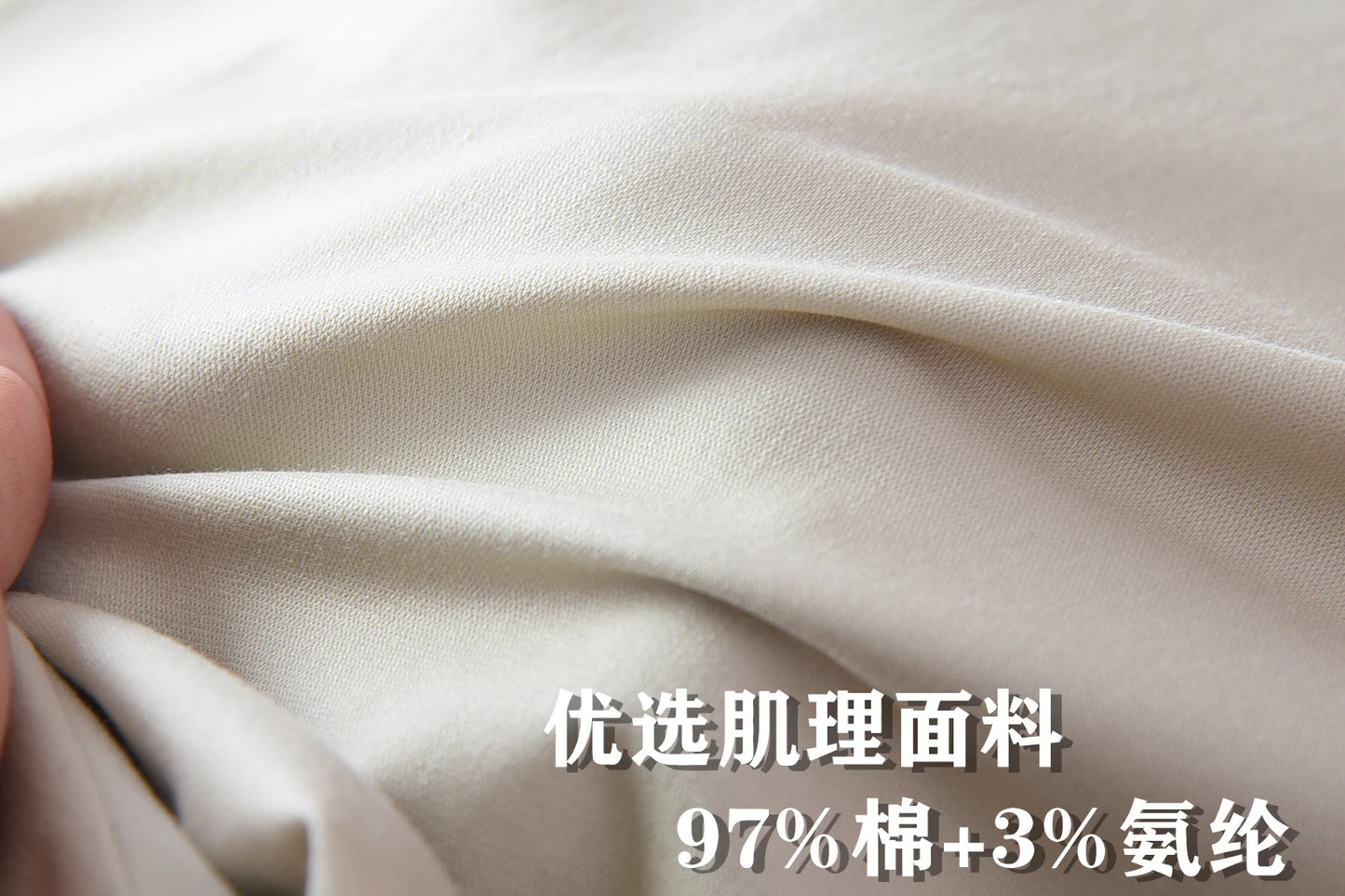 2025 Summer New American Retro Thin Micro Elasticity Casual Pants Men's Simple 97% Cotton Slim CHINO Business Straight Trousers