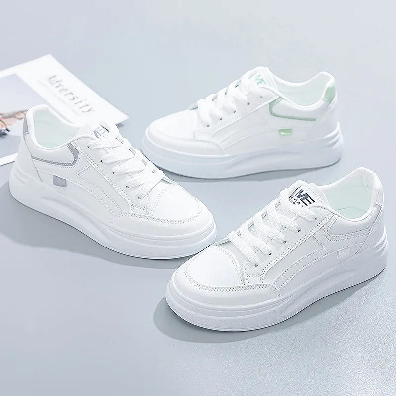 Women's Sneakers Fashion 2025 New Trainers Woman Shoes Comfortable Casual Sneaker Woman Lace Up Women Sneakers Tenis Feminino