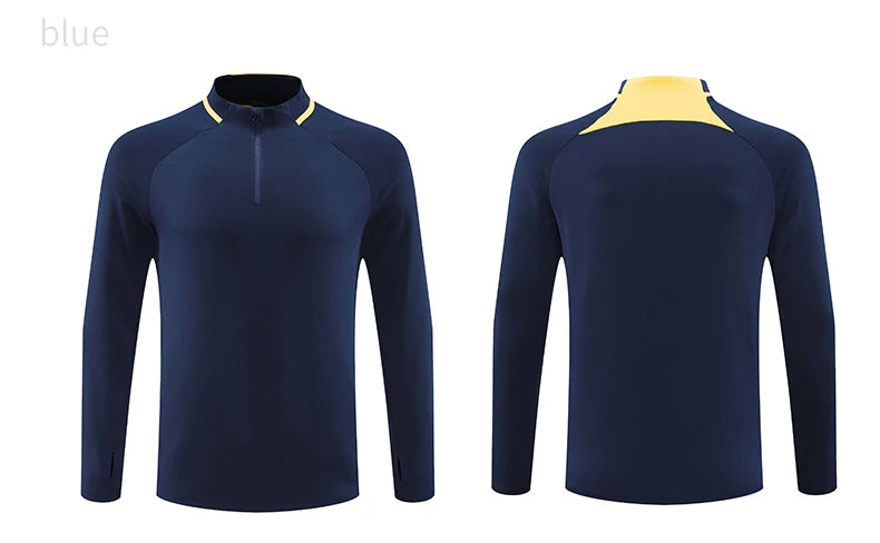 2024 Nieuwe sporttrainingssets Fitnesskleding Pak Heren Lange mouwen Hardloopkleding Shorts Trainingspak Gym