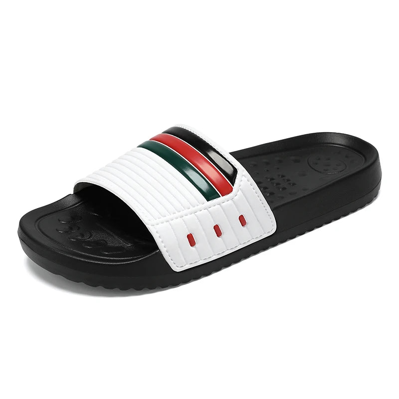 Indoor Home Men Bedroom Slippers All Season Youth Casual Sandals Swimming Water Pool Boy Walking Slides