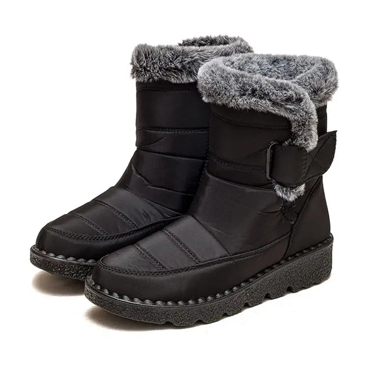 Women's Boots Snow Plus Size Shoes Woman Platform Women Shoes Casual Mid High Boots Platform Winter Girls Boots Botas Mujer