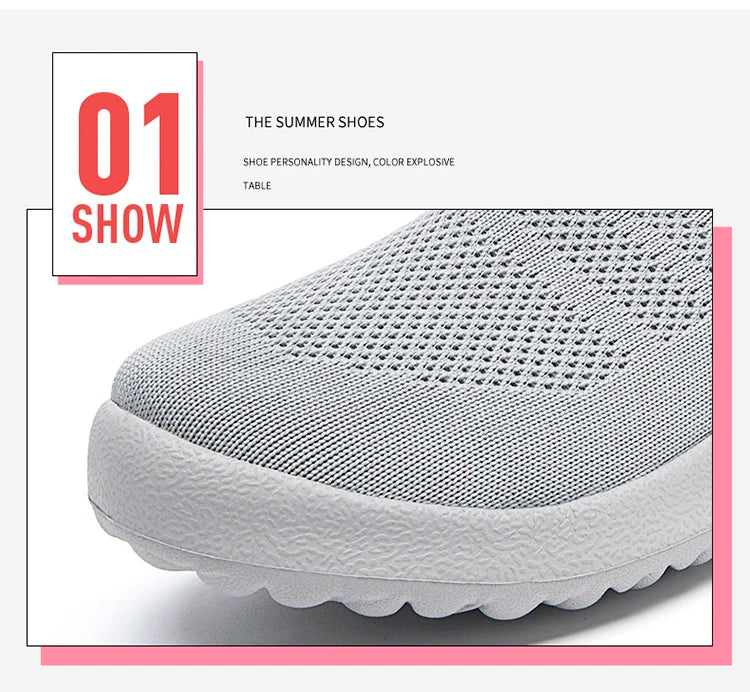 Women Fashion Sneakers Slip On Platform Sneakers Walking Women's Sneakers Plus Size Ladies Vulcanize Shoes Tenis Feminino