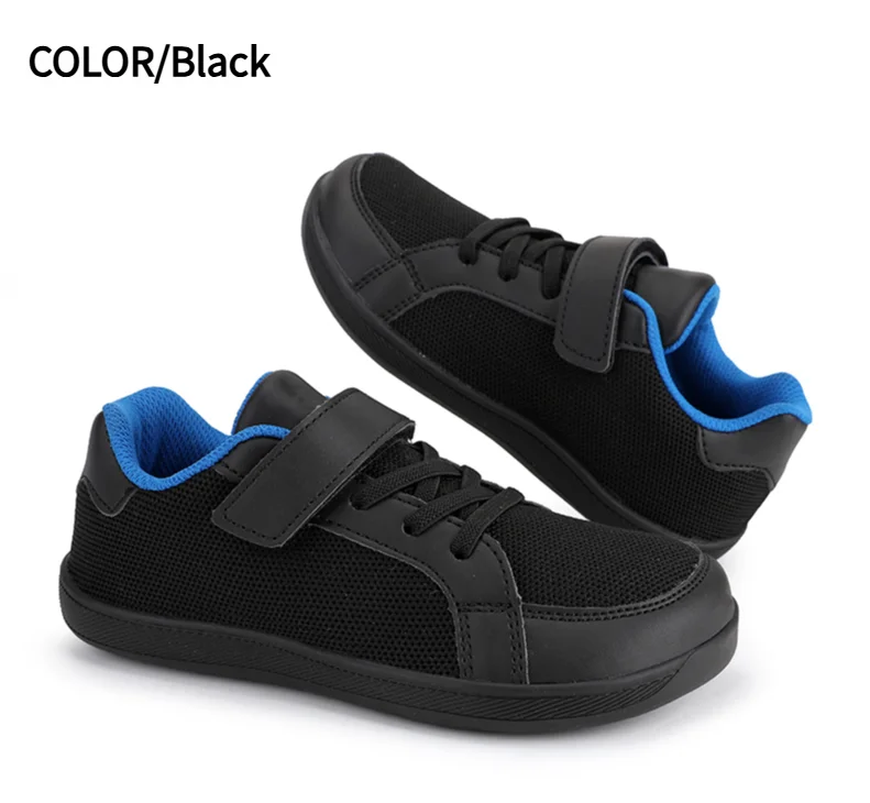 Breathable Barefoot Shoes Lightweight Knitting Sneakers for Sports Running Tennis Wide Toe All Ages Adult Kids Sizes Zero Drop
