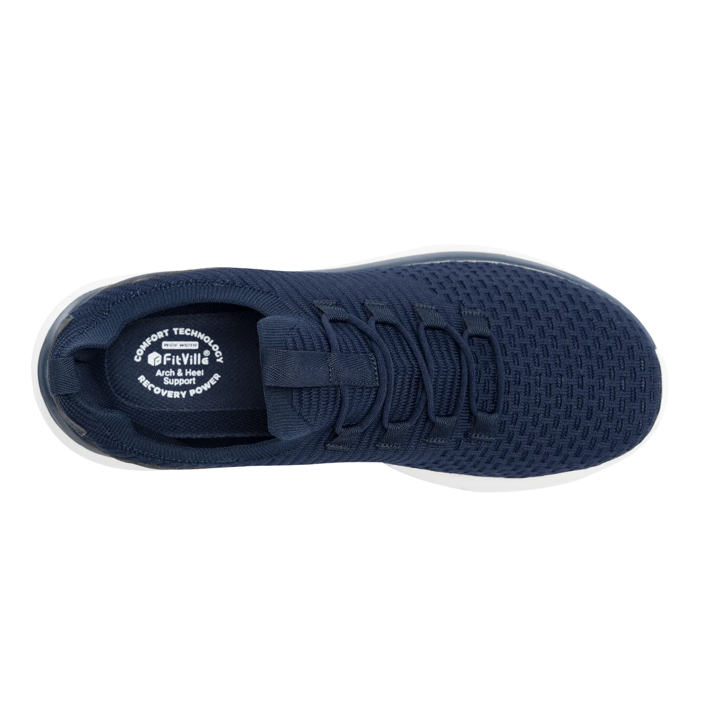 Men's Shoes Slip on Walking Sneakers Lightweight Wide Width for Flat Feet Plantar Fasciitis Heel Pain Relief
