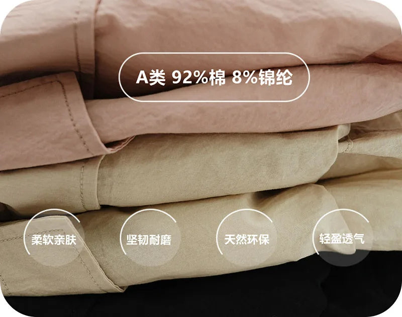 Summer Kids Overalls Cute Solid Colour Sack Boys Five Quarter Pants Children Elastic Waist Girls Workwear Short 1-6T Unisex