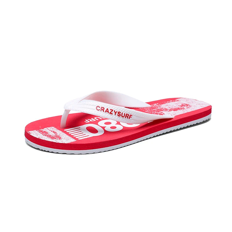 Outdoor Men Beach Flip Flops Sandals Summer Seaside Male Travel Water Slippers Yellow Orange Adult Sandals Slides