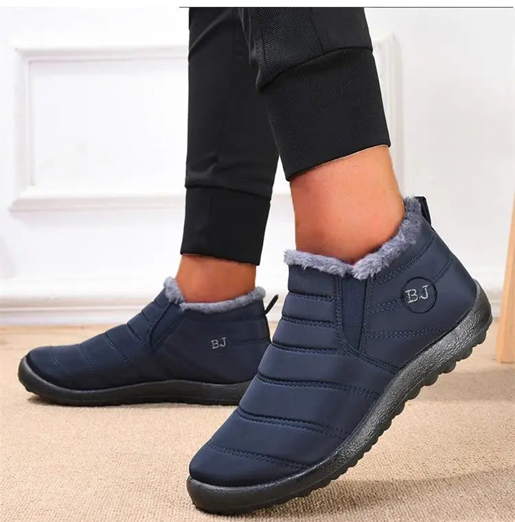 Men's Plus Size Waterproof Sneakers Winter Breathable Soft Shoes Casual Fashion Male Leisure Shoes