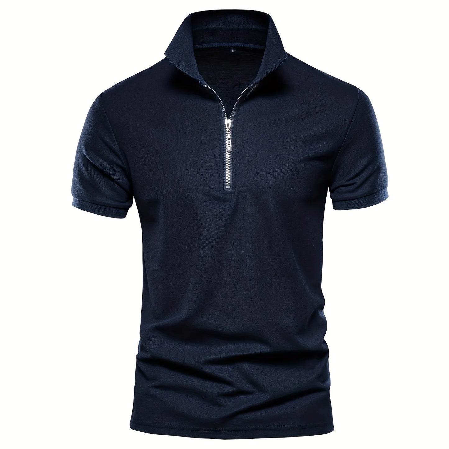 Men's Cotton Polos Giraffe Embroidery Short Sleeve Polo Shirts for Men High Quality Brand Design Polos Men Clothing