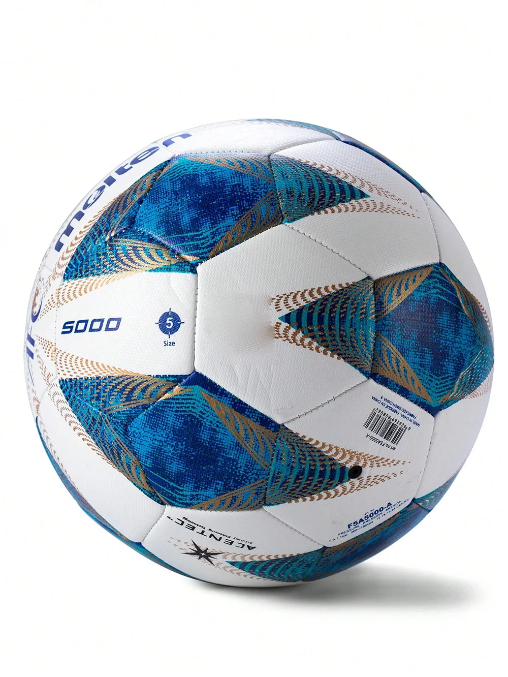 1 st. Gesmolten voetbalballen, officiële maat 5, buitenvoetbalwedstrijdtrainingscompetitiebal en voetbalballen, officiële maat 5 buitenvoetbal