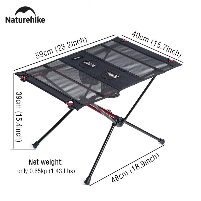 2025 Camping Opvouwbare Tafel Ultralichte Draagbare Waterbeker Bureautafel Nylon Waterdichte Reis Picknick Vistafel