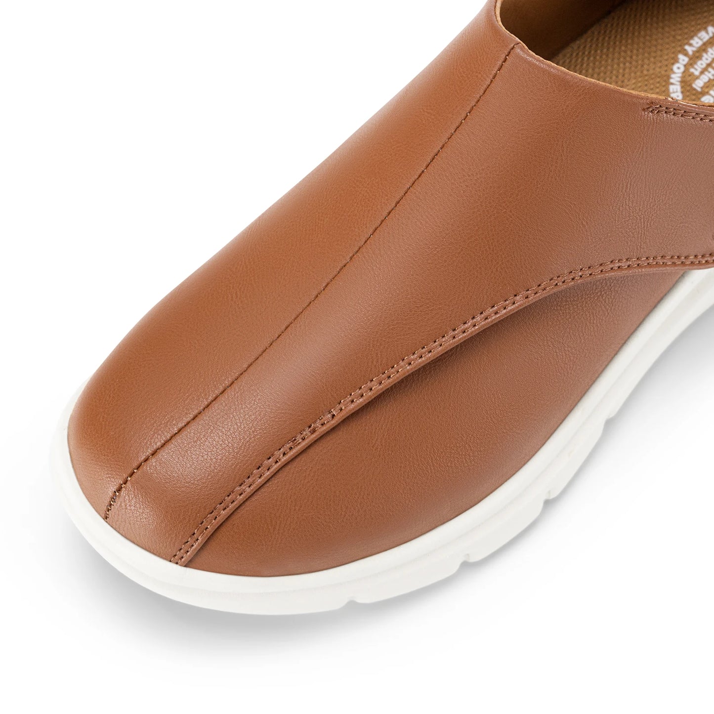 Men's Leather Shoes Diabetic Shoes Casual Oxford Shoes Adjustable Lightweight Formal Business Shoes for Swollen Feet