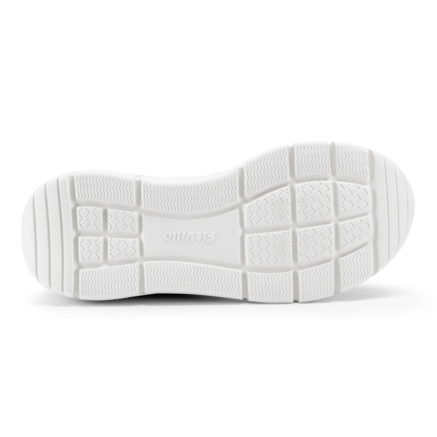 Thick Sole Running Shoes Men's Sneakers Shock Absorbing Rebound Lightweight For Swollen Feet Arch Support Wide Shoes