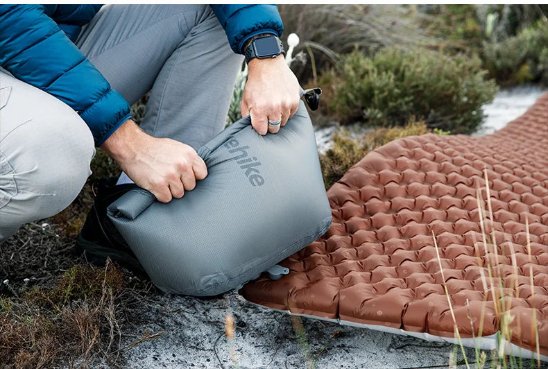 Naturehike R5.8 Inflatable Mattress Thermal Insulation Air Cushion for Hiking Outdoor Sleeping Bed Pad Ultralight Folding Mat