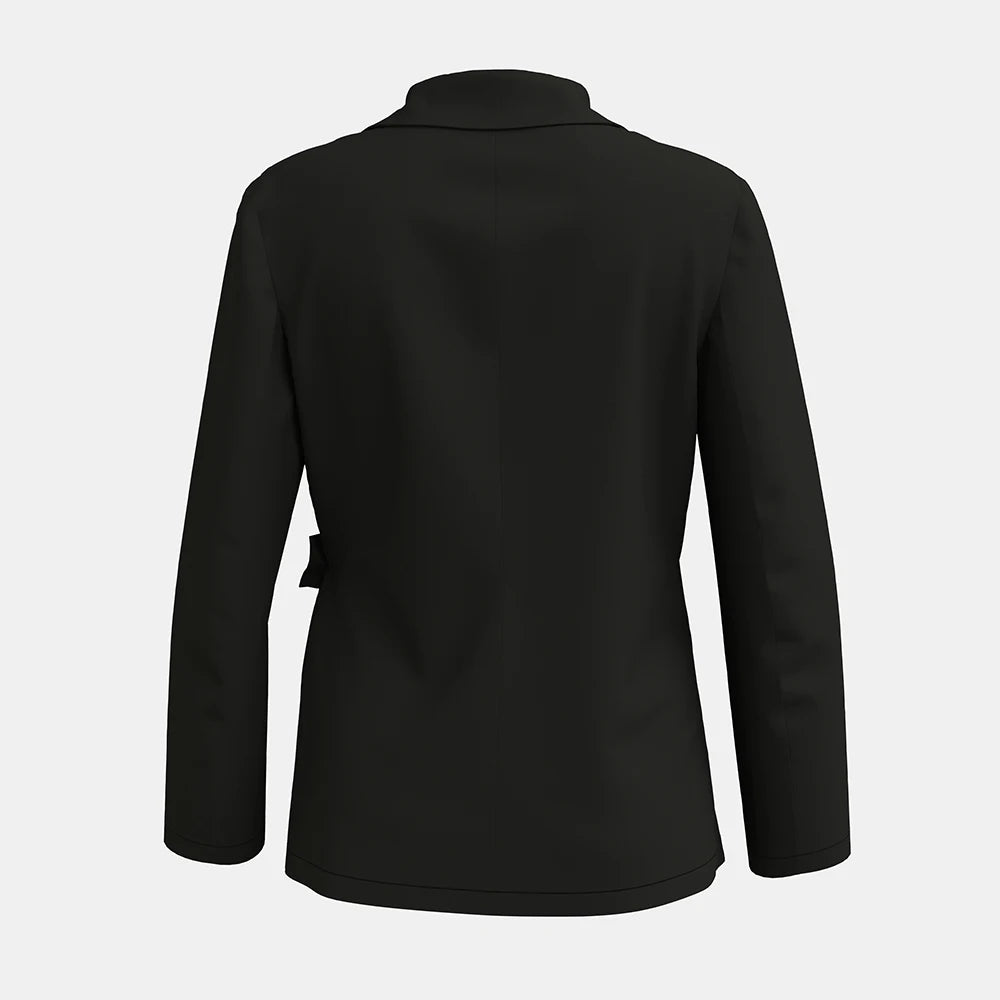 Damesblazers All Season Fashion Decent Button Lange Mouw Sjaalkraag Kantoordamesblazers