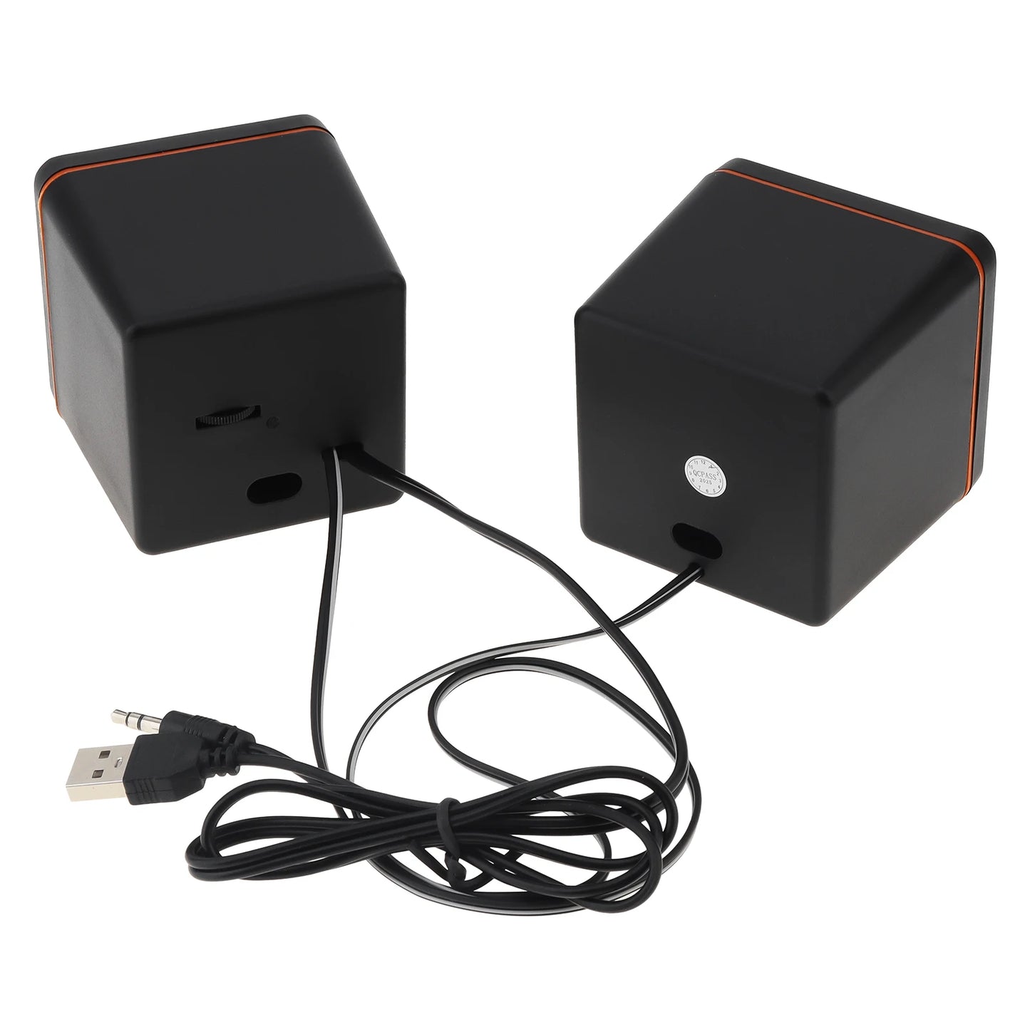 101Z 6W USB 2.0 Mini Draagbare Luidsprekers Computer Soundbox met 3,5mm Stereo Jack en USB-voeding voor PC Laptop Smartphone