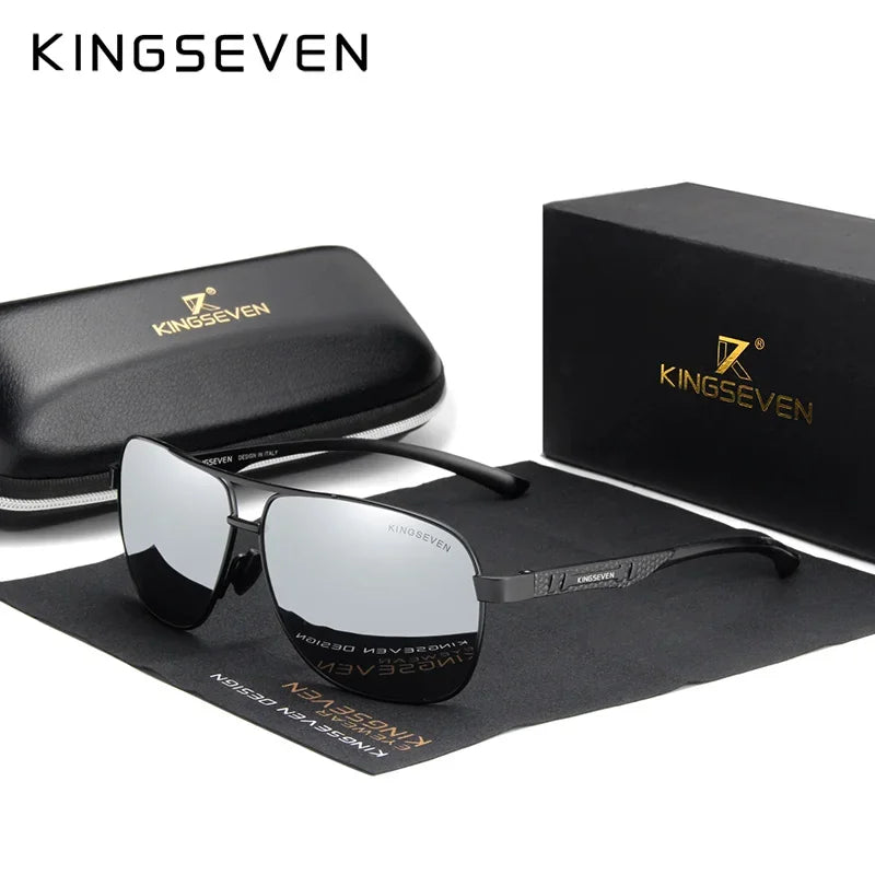 Polarized Aluminum Pilot Sunglasses UV400 HD Lens Men Women Photochromic Outdoor Eyewear Anti-Reflective Night Vision