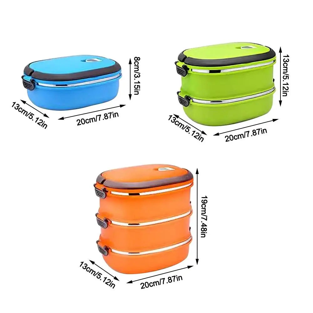 Stainless Steel Lunch Box Hot Food Flask Thermal Jar Vacuum Insulated Soup Thermos Containers Travel Thermische lunchbox