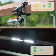 New Clip On Solar Motion Lights Outdoor Waterproof,Solar Fence Lights Outside with 36 LED Portable Solar Powered Security Light