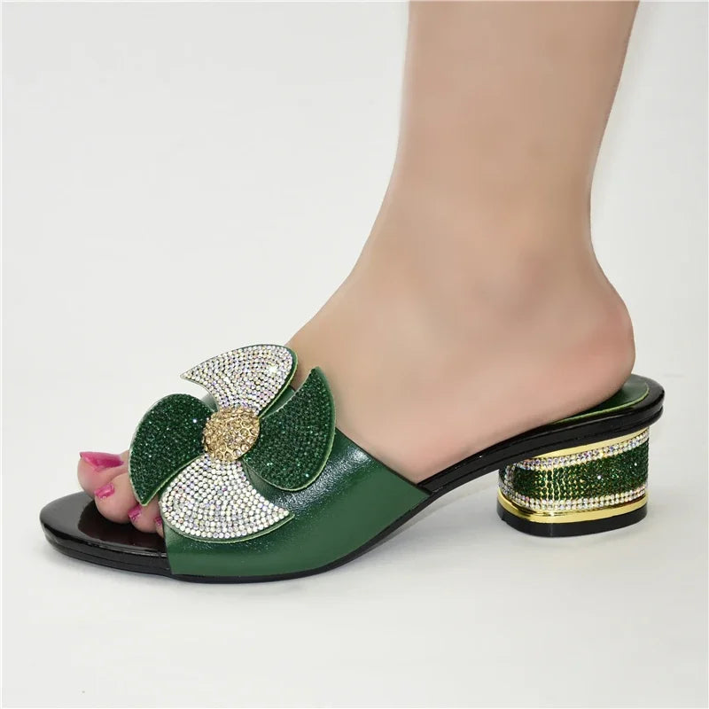 Designer Shoes Women Luxury 2025 Elegant Crystal Shoe Women Shoes Ladies Footwear Comfortable Sexy Wedding Shoes Female