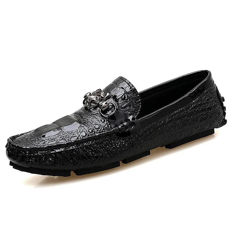 2024 Nieuwe stijlvolle herenschoenen in grote maten 39-48, casual mocassins, wit, zilver, herenschoenen, formeel, zakelijk, kantoor, feestmocassin, loafers