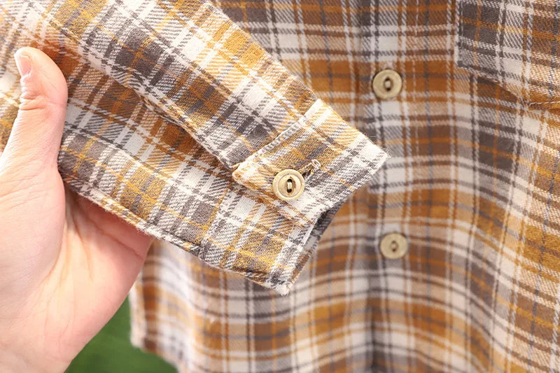 3-delige lente kinderkledingset, schattig dun vest + blouse + broek, meisjes, kleurblok, raster, bovenkleding, 1-3 jaar, unisex