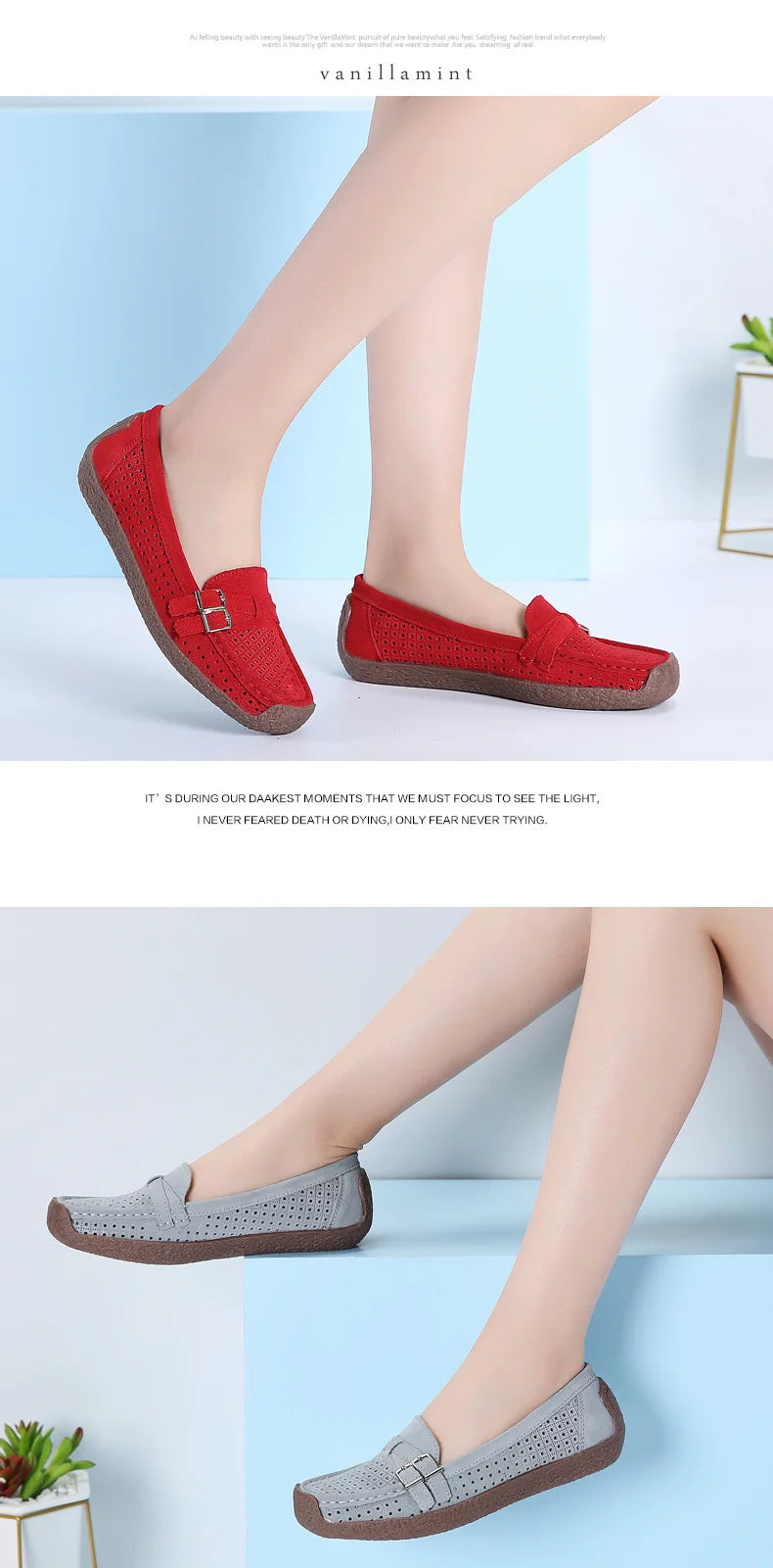Women's Female Ladies Mother Shoes Sandals Platform Flats Slip On Hollow Summer Cool Moccasins Vulcanized Shoes 41 42