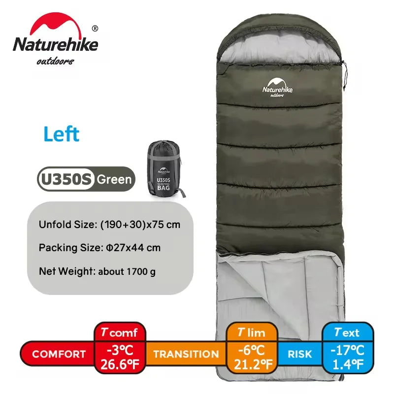 Sleeping Bag Ultralight Cotton Sleeping Bag Winter Sleeping Bag Lightweight Waterproof Outdoor Camping Sleeping Bag