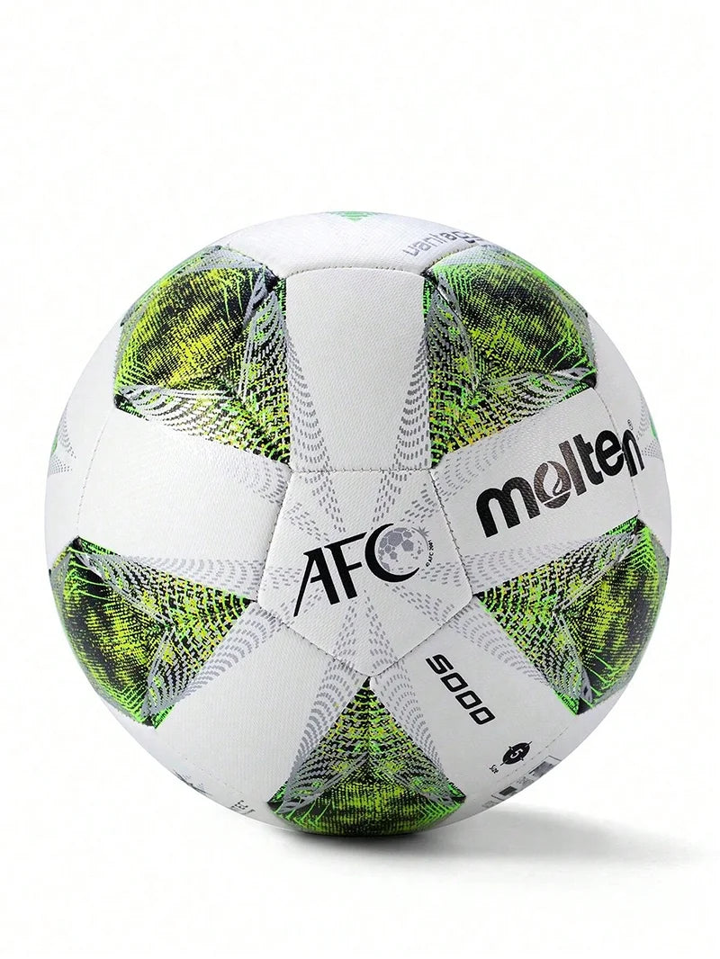 1 st. Gesmolten voetbalballen, officiële maat 5, buitenvoetbalwedstrijdtrainingscompetitiebal en voetbalballen, officiële maat 5 buitenvoetbal