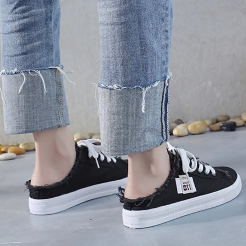 Dames Sneakers Mode Nieuwe Damesschoenen Sneakers Dames Sneakers Casual Schoenen Slip On Flat Zapatos De Mujer Sneaker Dames