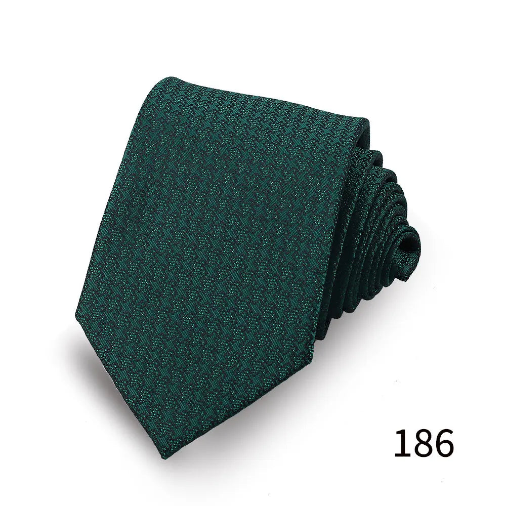 Heren luxe Paisley stropdas met bloemenprint in bruiloftsstijl, zakelijke stropdas van polyester, 146 x 7,5 cm, cadeau voor volwassen mannen.