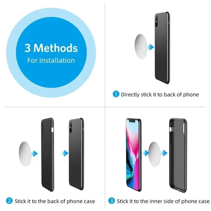 1Pcs Magnetic Car Phone Holder Metal Stand Accessories For Audi A6 C5 C6 C7 C8 A4 B5 B6 B7 B8 B9 S3 S4 S5 Q3 8U Q5 8R Q7 Q8 TT