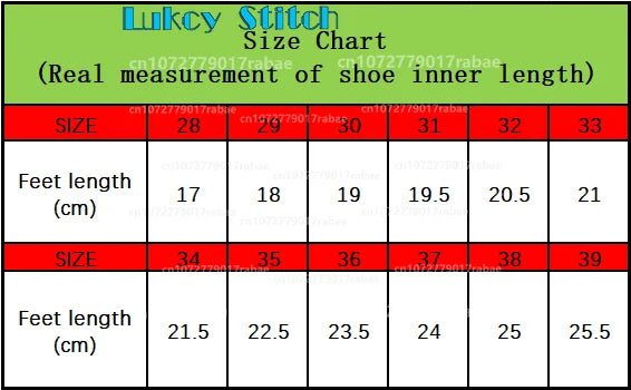 Lilo Stitch Sneakers Boys Girls Light Sports Student Shoes Hook Anti-Slip Outdoor For Kids Basket Shoes Children's Gift