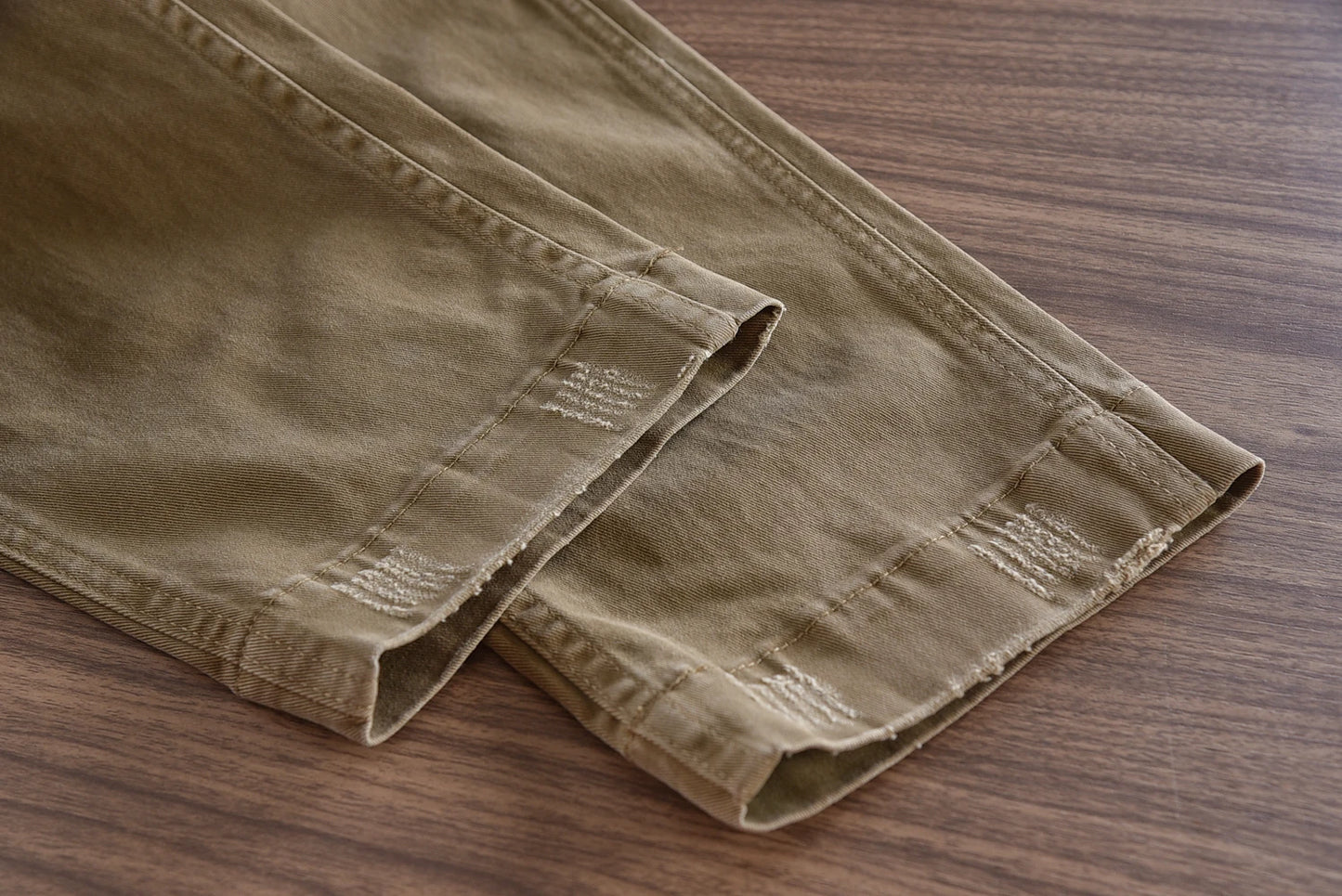 Herfst en winter Nieuwe Amerikaanse retro geweven twill zware cargobroek Heren eenvoudige 97% katoen gewassen casual rechte broek