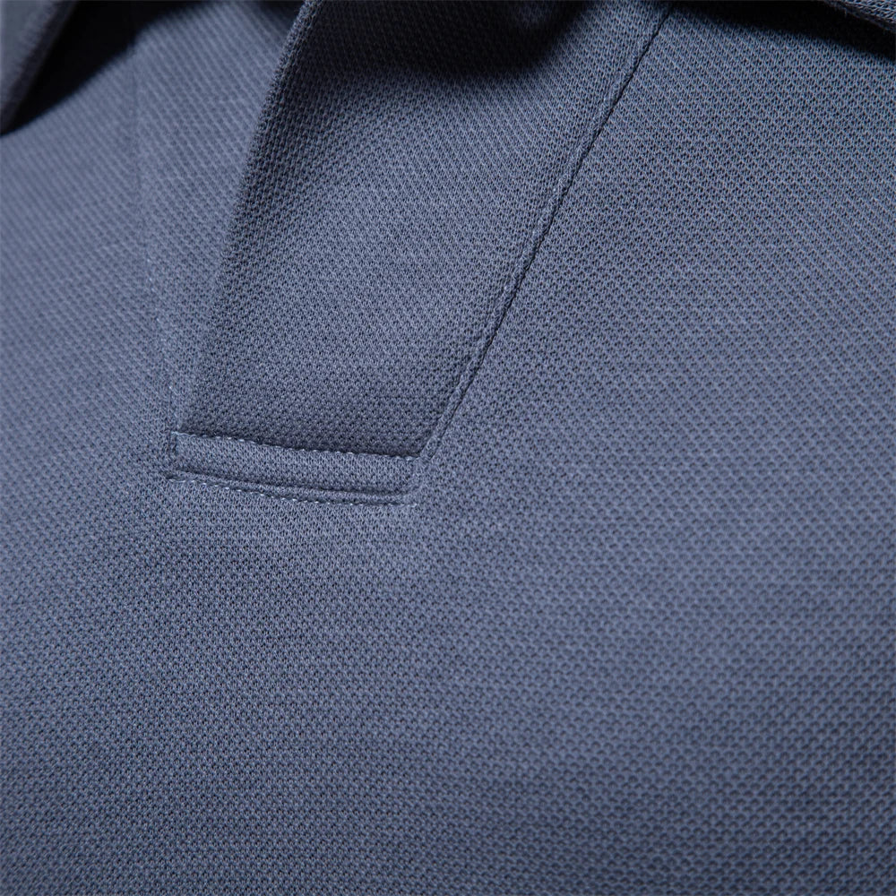 Men's Embroidery Polo Shirt Fashion Neck Turn Down Collar Casual Social Polo Shirts Luxury Golf Shirt For Men