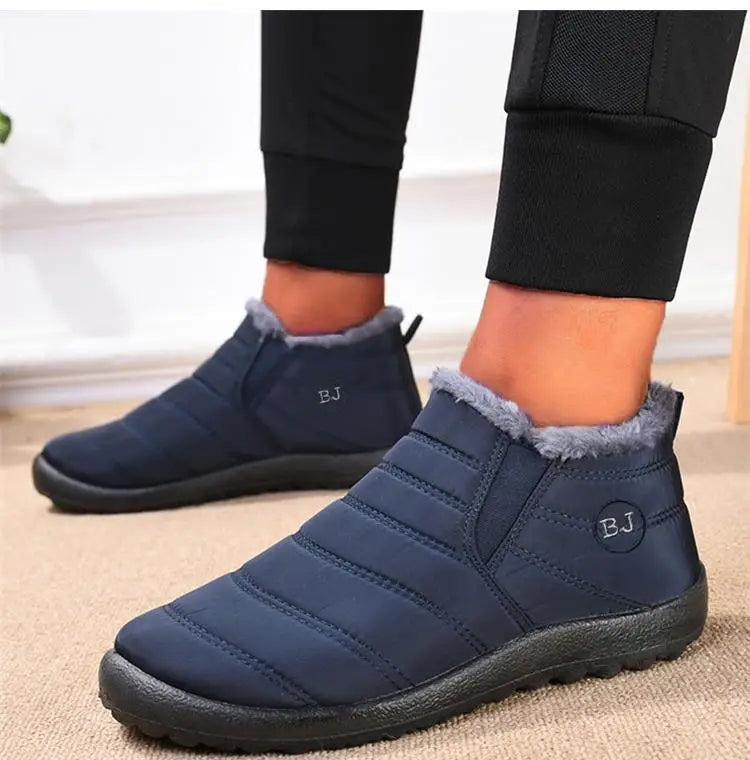 Men's Plus Size Waterproof Sneakers Winter Breathable Soft Shoes Casual Fashion Male Leisure Shoes