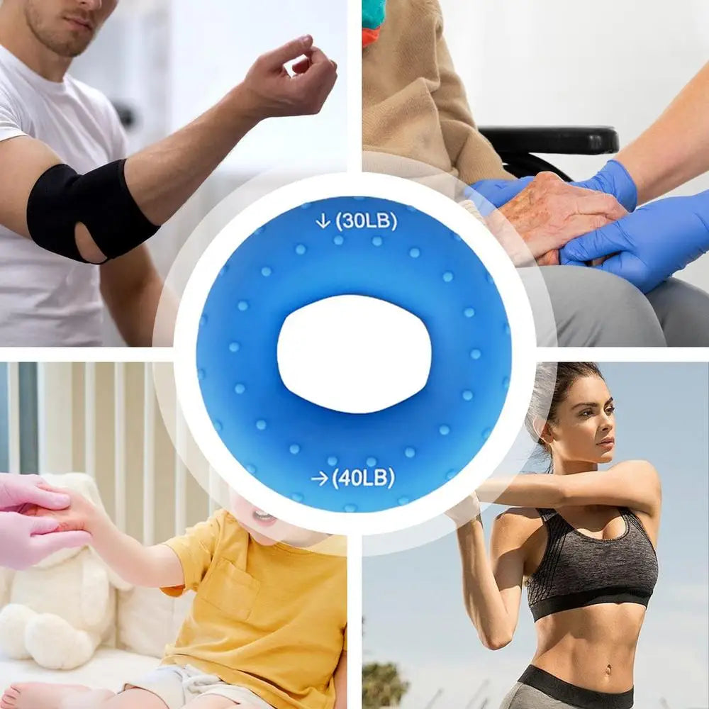 Hand Grip Strengthener Finger Grip Ring Hand Trainer For Hand Finger Strength Training Rehabilitation And Relaxation