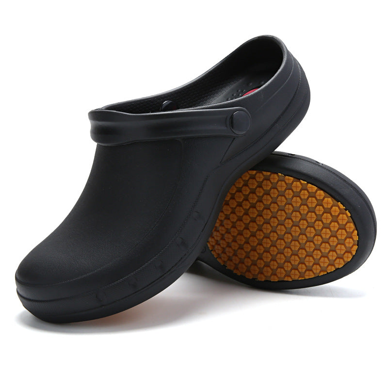 Lightweight Slip-resistant EVA Chef Shoes Sandals for Men - Ideal for Doctors Nurses Kitchen Restaurant Hospital Lab Settings