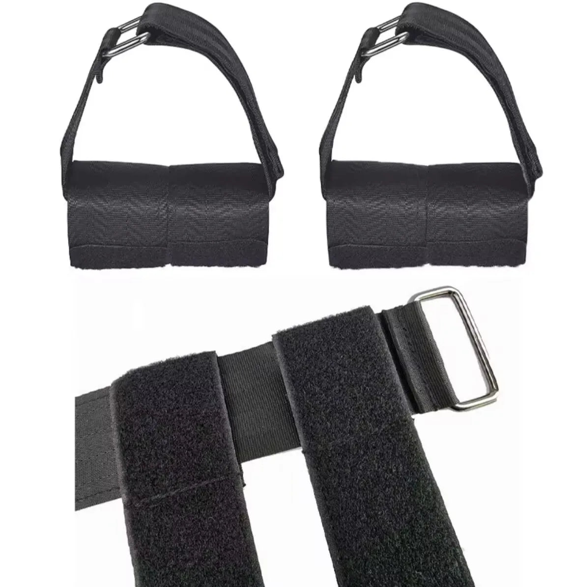 1/2pcs Tibialis Trainer Dumbbell Foot Strap Adjustable Ankle Weights Strap Leg Muscles Strength Training Workout
