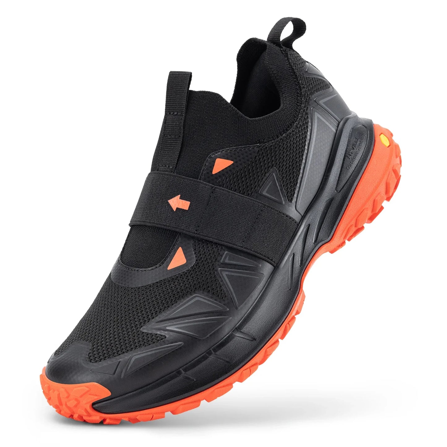 Men's Widened Hiking Walking Shoes Slip-On Comfortable Orthopaedic With Arch Support Non-Slip Sports Shoes For Travel