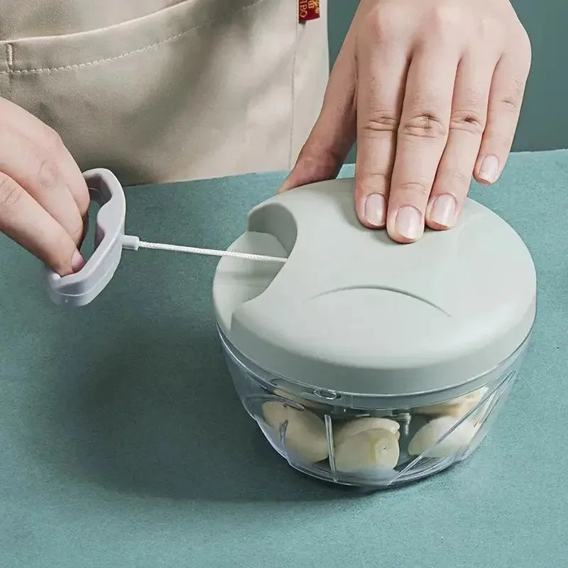 500/900ML handmatige knoflookpers roestvrij staal multifunctionele voedselsnijder zware ergonomische keukenhulp