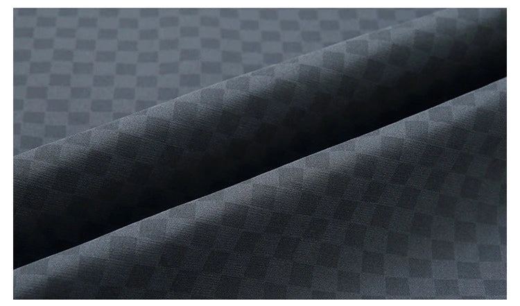 Men's Business Jacket, Dark Pattern Dark Plaid Lapel Formal Men's Outerwear.