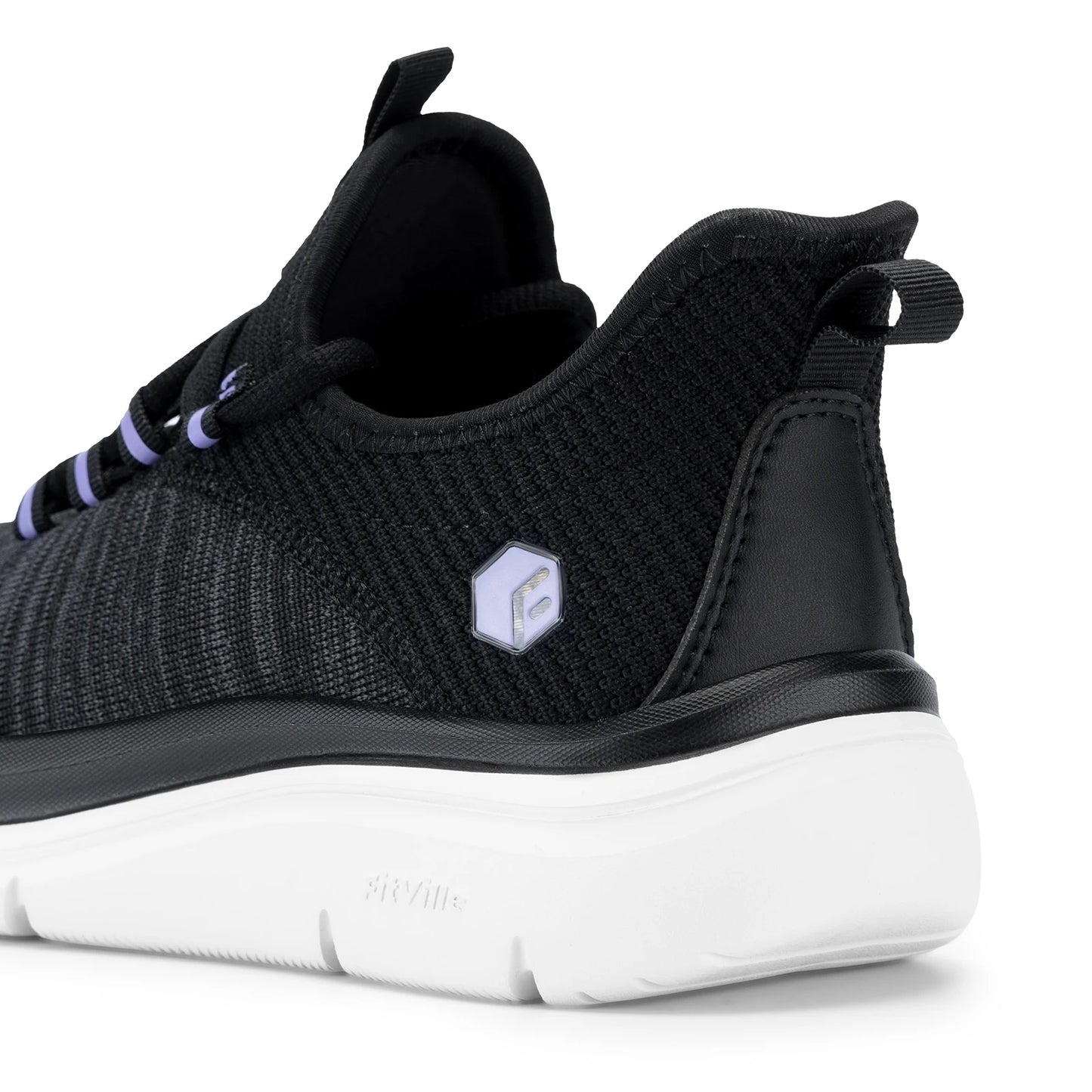Women's Wide Foot Slip-On Sneakers Hands-Free Running Shoes Walking Shoes for Fat Feet Flat Feet Plantar Fasciitis