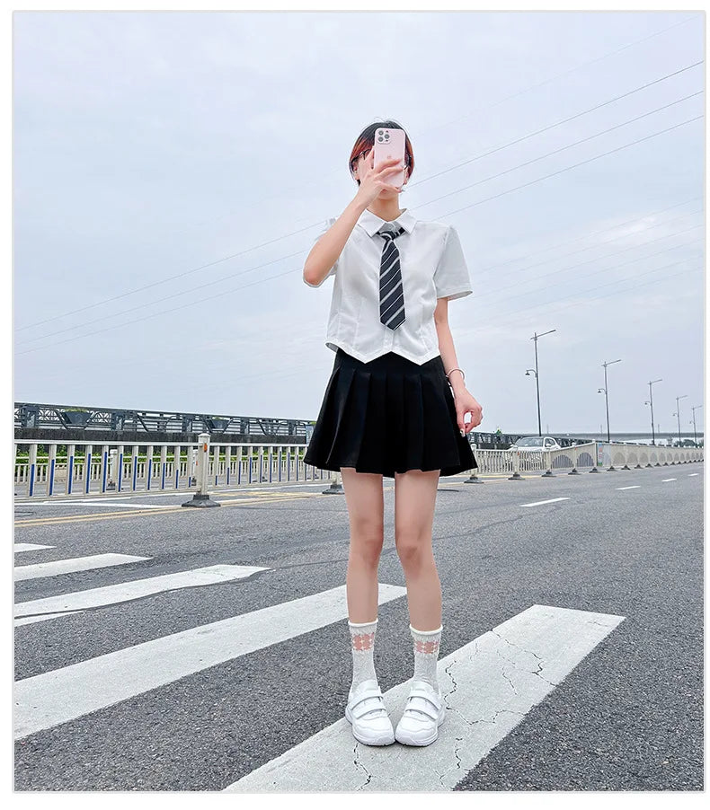 Student Sneakers Unisex White Shoes Magic Buckles Lightweight Couple Shoes for Sports School Dance Running