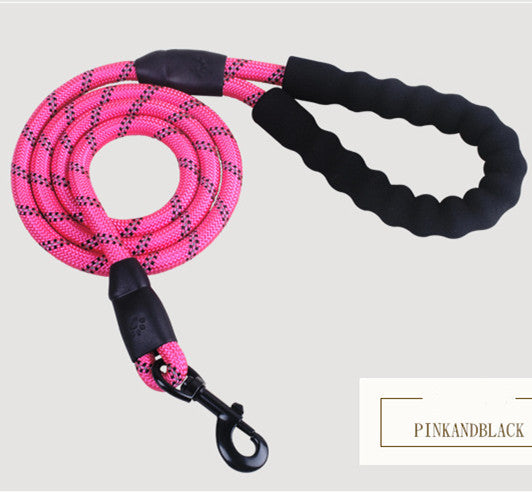 Reflective Pet Leash Suitable For Small, Medium, And Large Dogs - Can Serve As Walking and Training Rope For Dogs