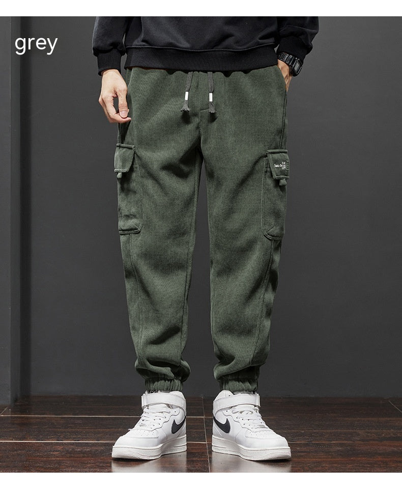 Men's Ankle-Tied Trousers - Sports Pants