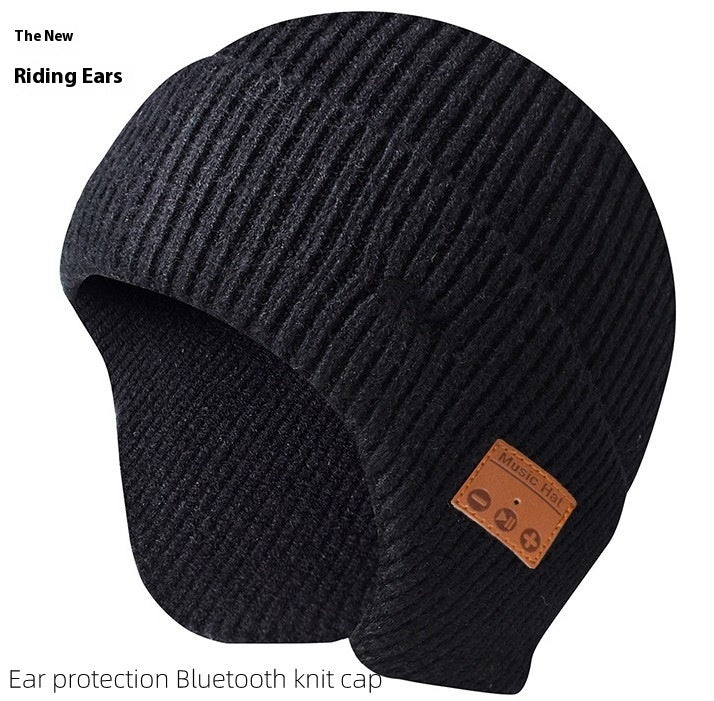 Thickened Bluetooth Knitted Cap For Women