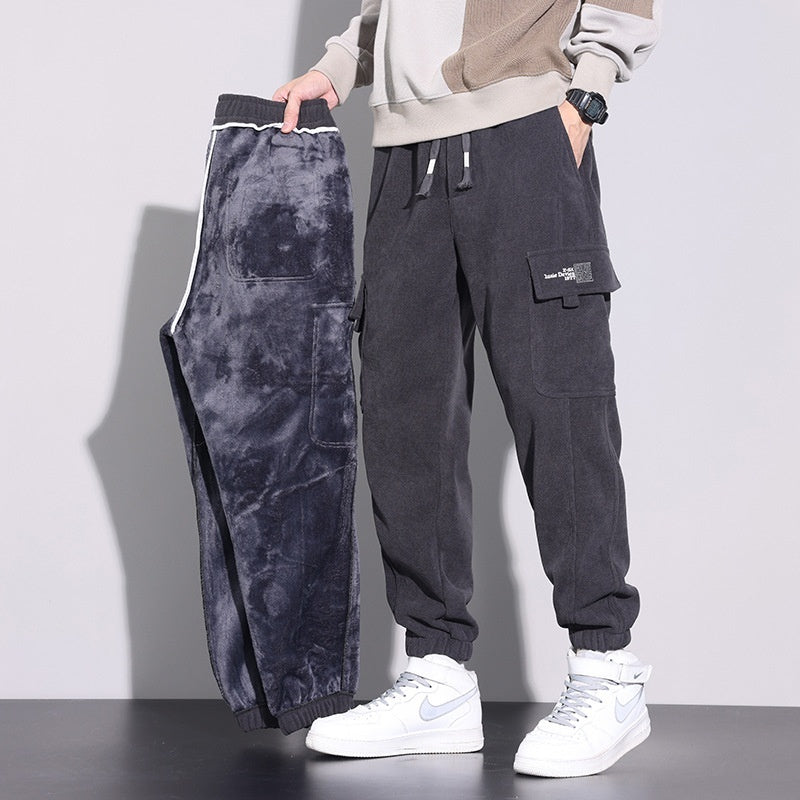 Men's Ankle-Tied Trousers - Sports Pants