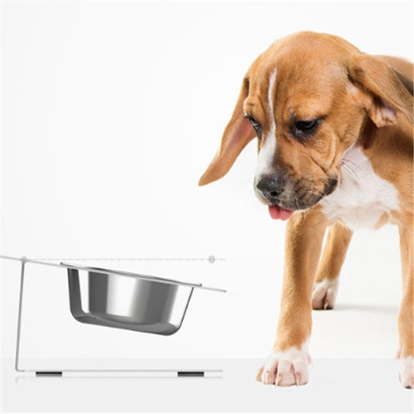 Anti-Falling Cat And Dog Feeding Water Bowl - With Stable Base